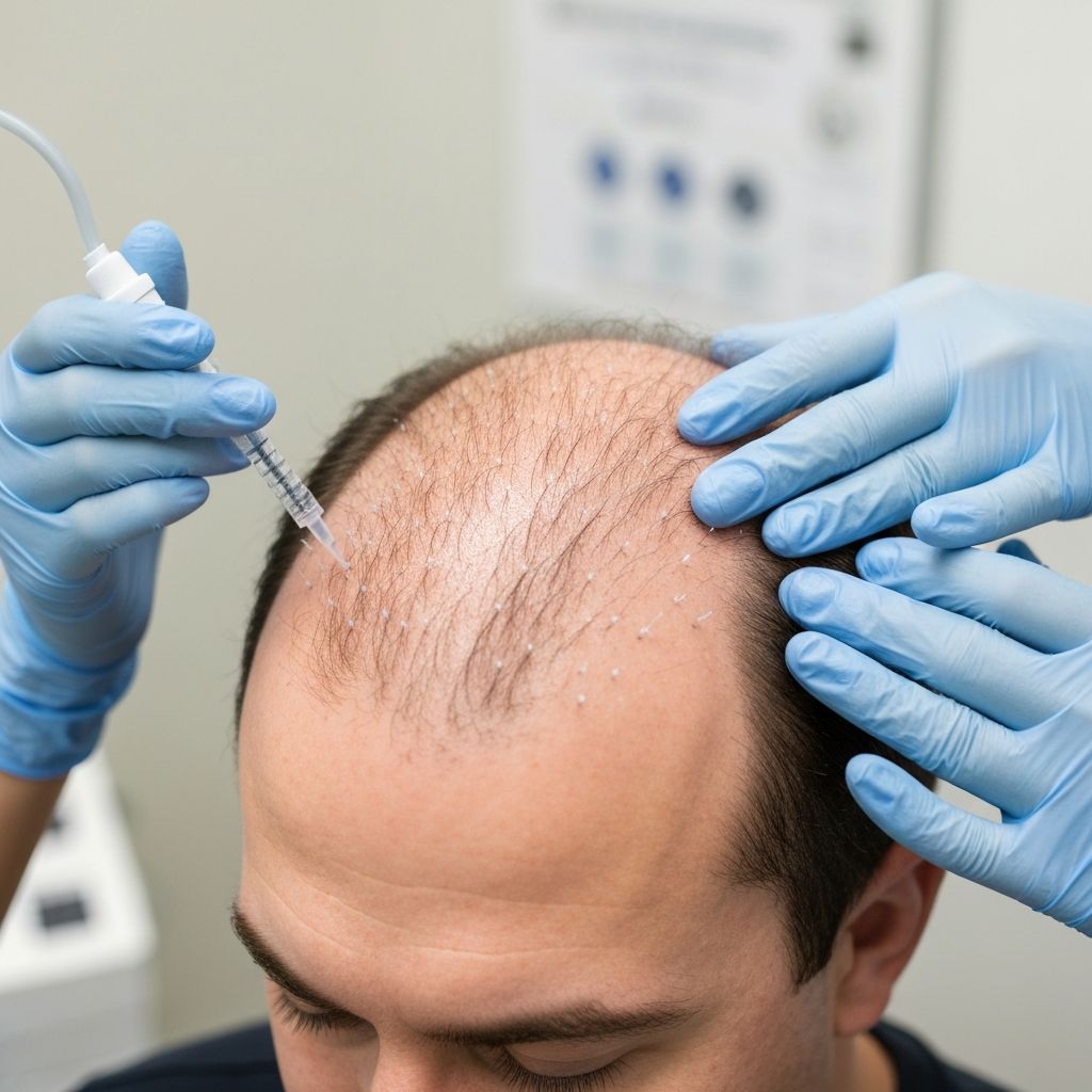 PRP Microneedling for Hair Loss